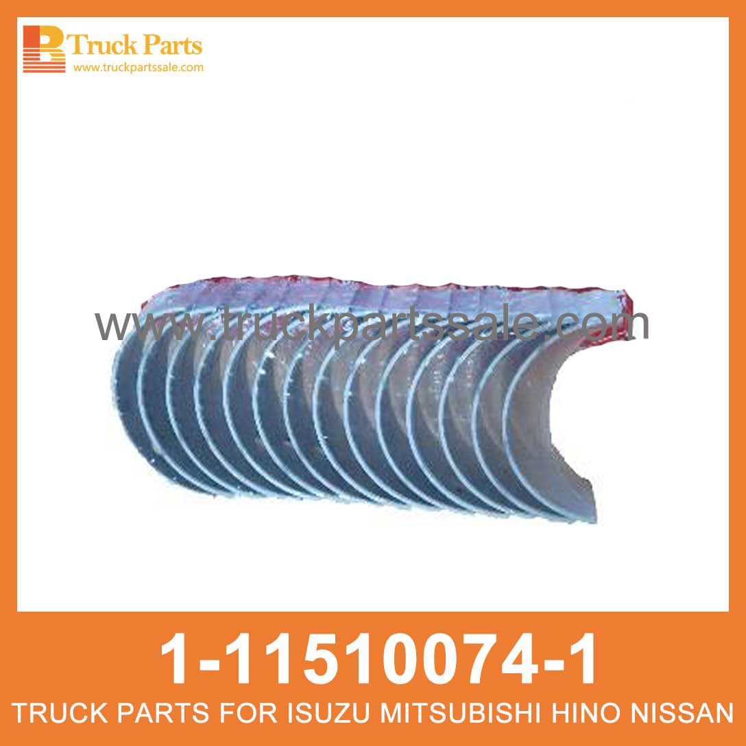 METAL SET CRANKSHAFT 1-11510074-1 1115100741 1-11510-074-1 for ISUZU 6BD1 6BG1 Cig??e al del juego de metal