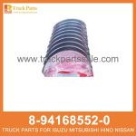 METAL SET CRANKSHAFT 8-94168552-0 8941685520 8-94168-552-0 for ISUZU 4JB1 4JG1 Cig??e al del juego de metal