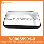 MIRROR ASM OUTSIDE RR 8-98055991-0 8980559910 8-98055-991-0 for ISUZU NLR85 Espejo asm afuera ASM