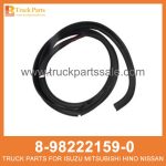 MOLDING WINDSHIELD LWR 8-98222159-0 8982221590 8-98222-159-0 for ISUZU FVR34 VC46 Moldado del parabrisas lwr LWR
