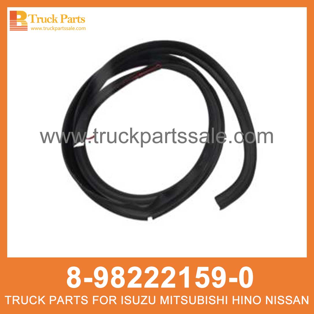 MOLDING WINDSHIELD LWR 8-98222159-0 8982221590 8-98222-159-0 for ISUZU FVR34 VC46 Moldado del parabrisas lwr LWR