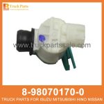 MOTOR ASM FRT WASHER TANK 8-98070170-0 8980701700 8-98070-170-0 for ISUZU VC46 Tanque de lavadora ASM FRT Motor ASM FRT Washer Tank