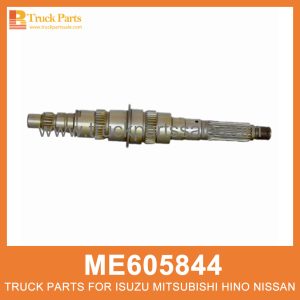 Main Shaft 420mm Length 20 32 36 18 Teeth ME605844 for Mitsubishi truck Eje principal رمح الرئيسي