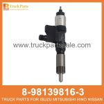 NOZZLE ASM INJ 8-98139816-3 095000-8633 8981398163 0950008633 8-98139-816-3 for ISUZU CYH52 6WG1-T Boquilla ASM inj asm inj
