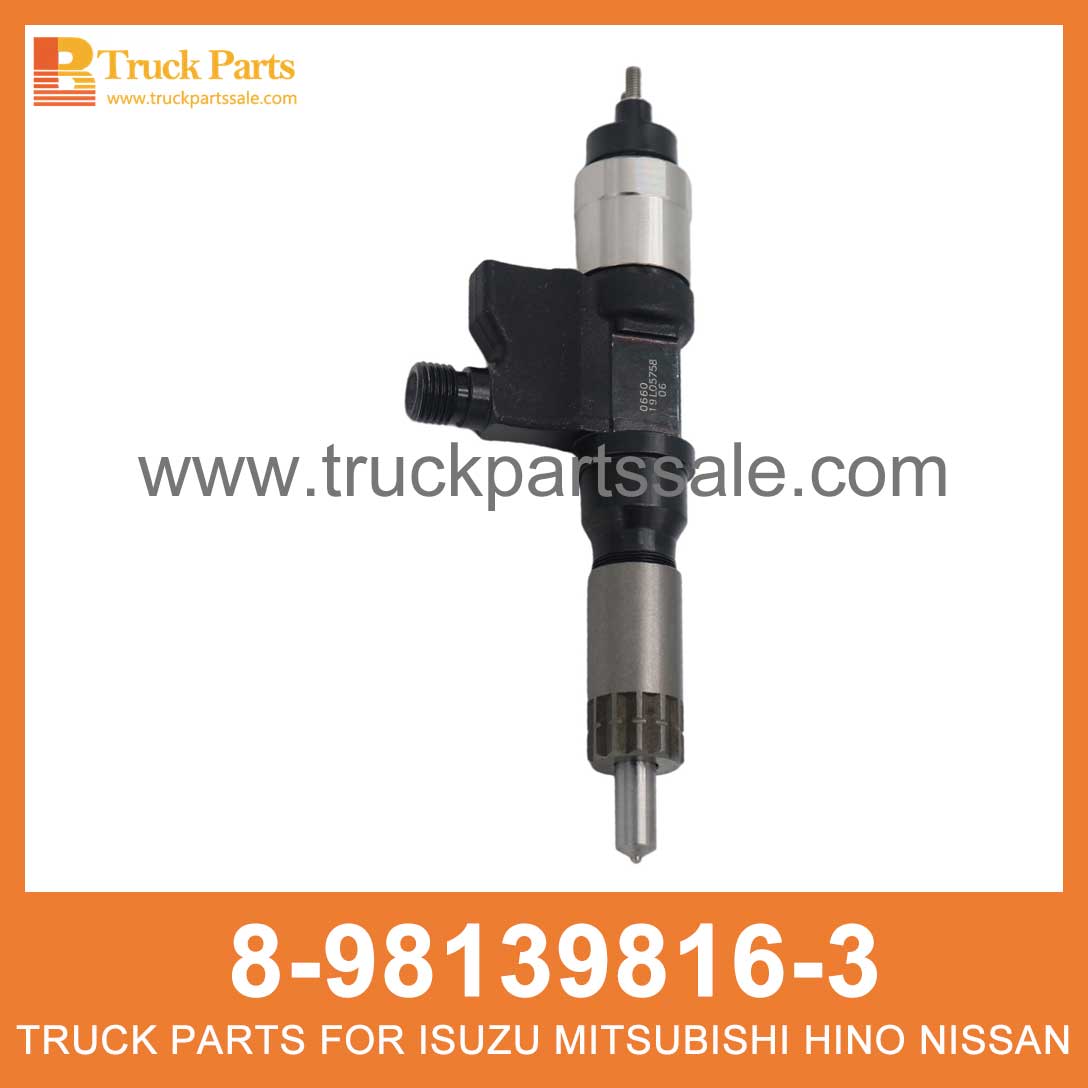 NOZZLE ASM INJ 8-98139816-3 095000-8633 8981398163 0950008633 8-98139-816-3 for ISUZU CYH52 6WG1-T Boquilla ASM inj asm inj