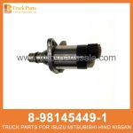 OVERHAUL KIT SUPPLY PUMP SCV 8-98145449-1 8981454491 8-98145-449-1 for ISUZU FRR FTR 6HK1 Bomba de suministro de kit de revisi??n SCV SCR SCV SCV