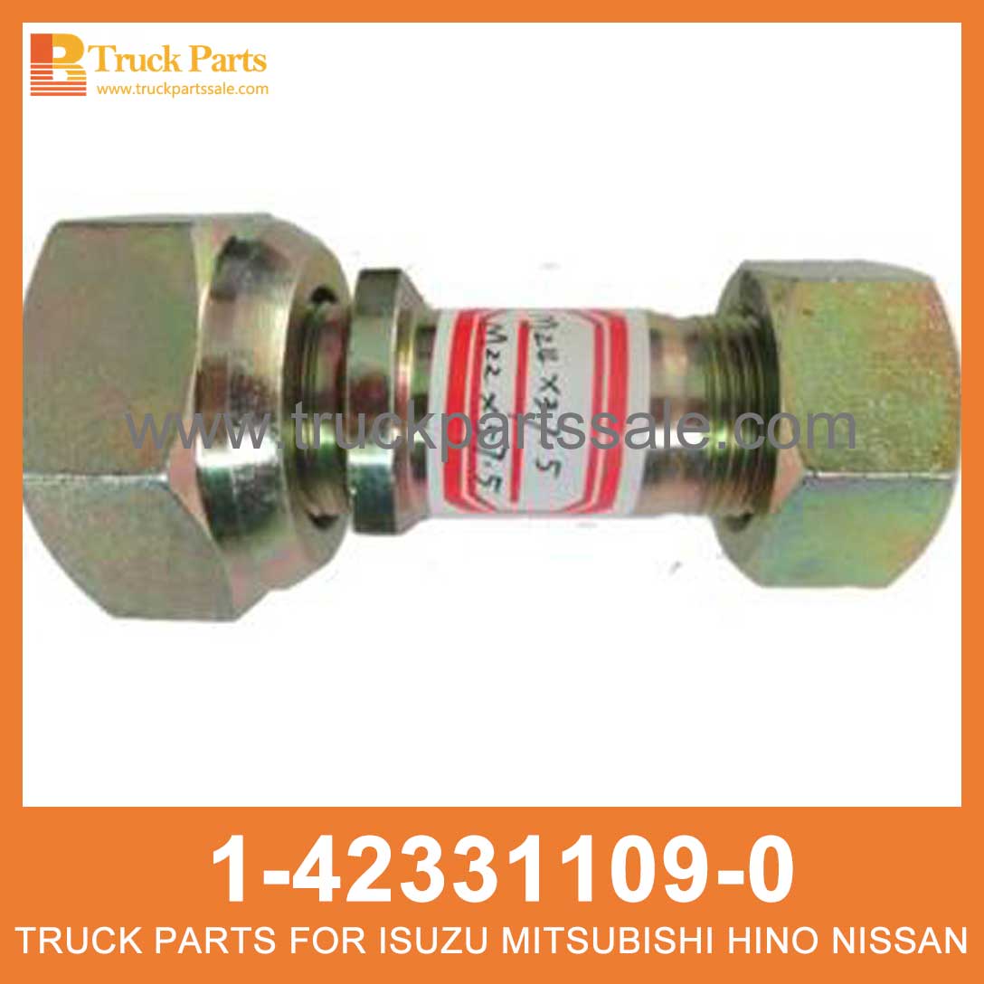 PIN WHEEL FRT AXLE 1-42331109-0 1-42332109-0 1423311090 1423321090 1-42331-109-0 1-42332-109-0 for ISUZU FVR33 6HH1 Eje frt de rueda