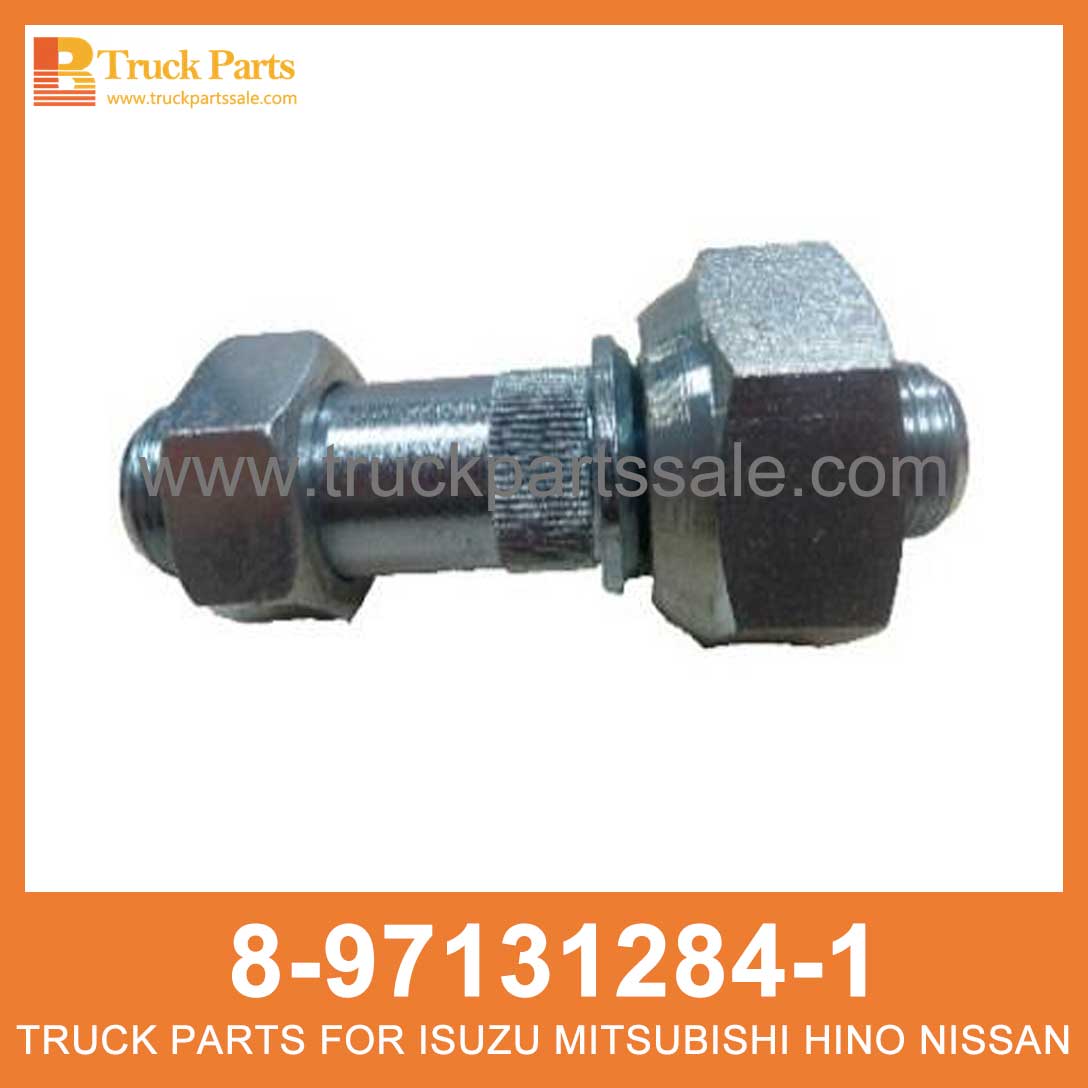 PIN WHEEL FRT AXLE 8-97131284-1 8-97131283-1 8971312841 8971312831 8-97131-284-1 8-97131-283-1 for ISUZU NQR NPR 4HK1 Eje frt de rueda
