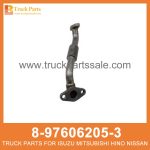 PIPE OIL RETURN TURBOCHARGER 8-97606205-3 8976062053 8-97606-205-3 for ISUZU FVR34 6HK1T Turbocompresor de retorno de aceite de tuber??a