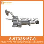 PUMP ASM OIL 8-97325157-0 8973251570 8-97325-157-0 for ISUZU 4JG2 Aceite ASM de bomba ASM