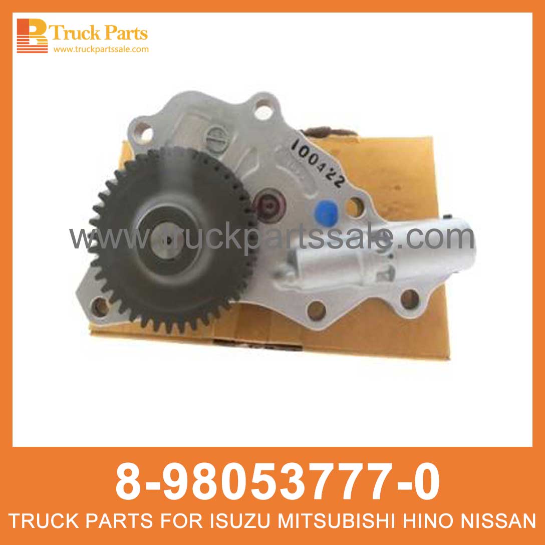 PUMP ASM OIL 8-98053777-0 8-98145153-0 8980537770 8981451530 8-98053-777-0 8-98145-153-0 for ISUZU 4JJ1 Aceite ASM de bomba ASM