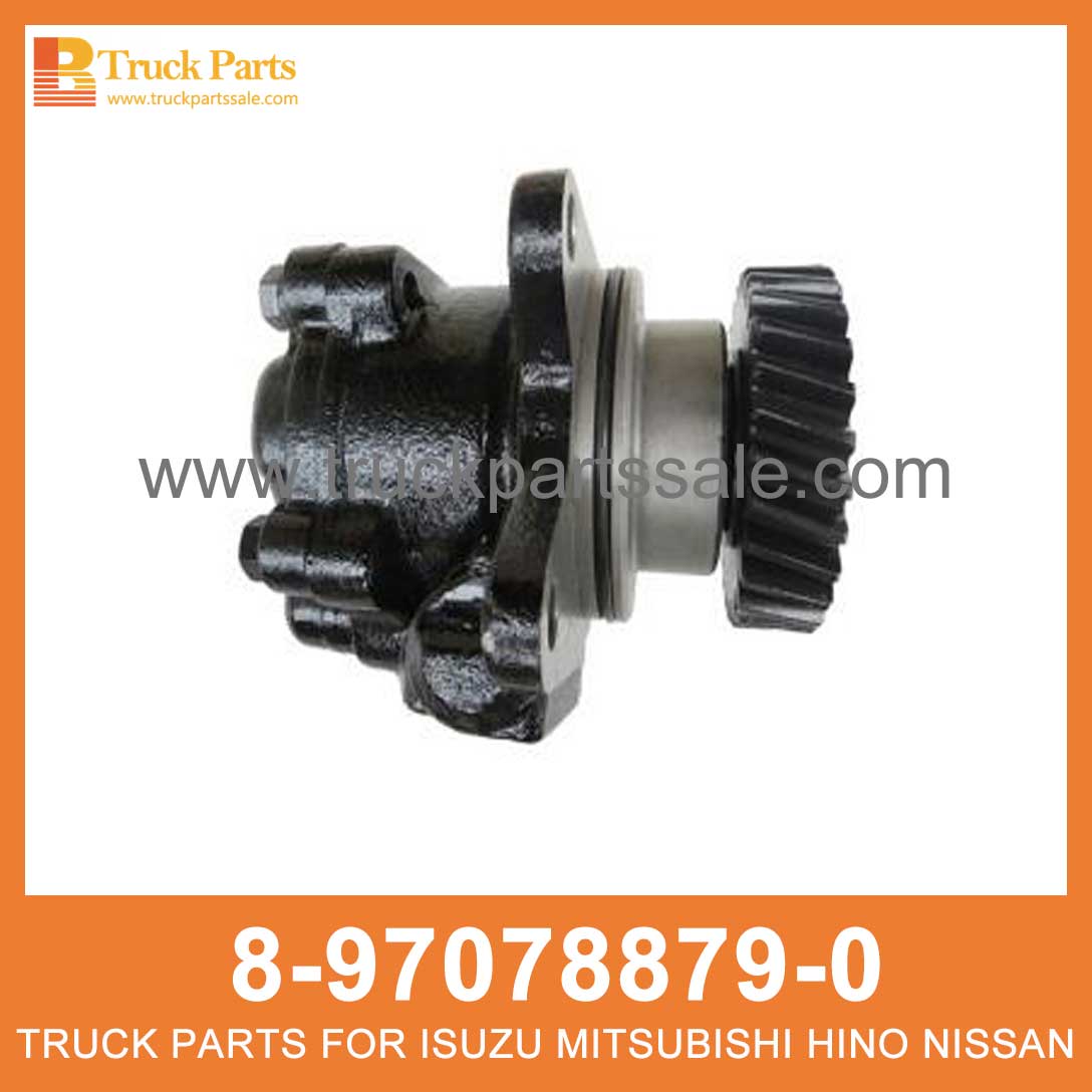 PUMP ASM OIL P-S 8-97078879-0 8970788790 8-97078-879-0 for ISUZU 4BC2 Bomba ASM Oil PS PUMP ASM OIL PS