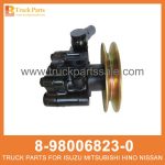 PUMP ASM OIL P-S 8-98006823-0 8980068230 8-98006-823-0 for ISUZU NKR94 Aceite ASM de bomba ASM