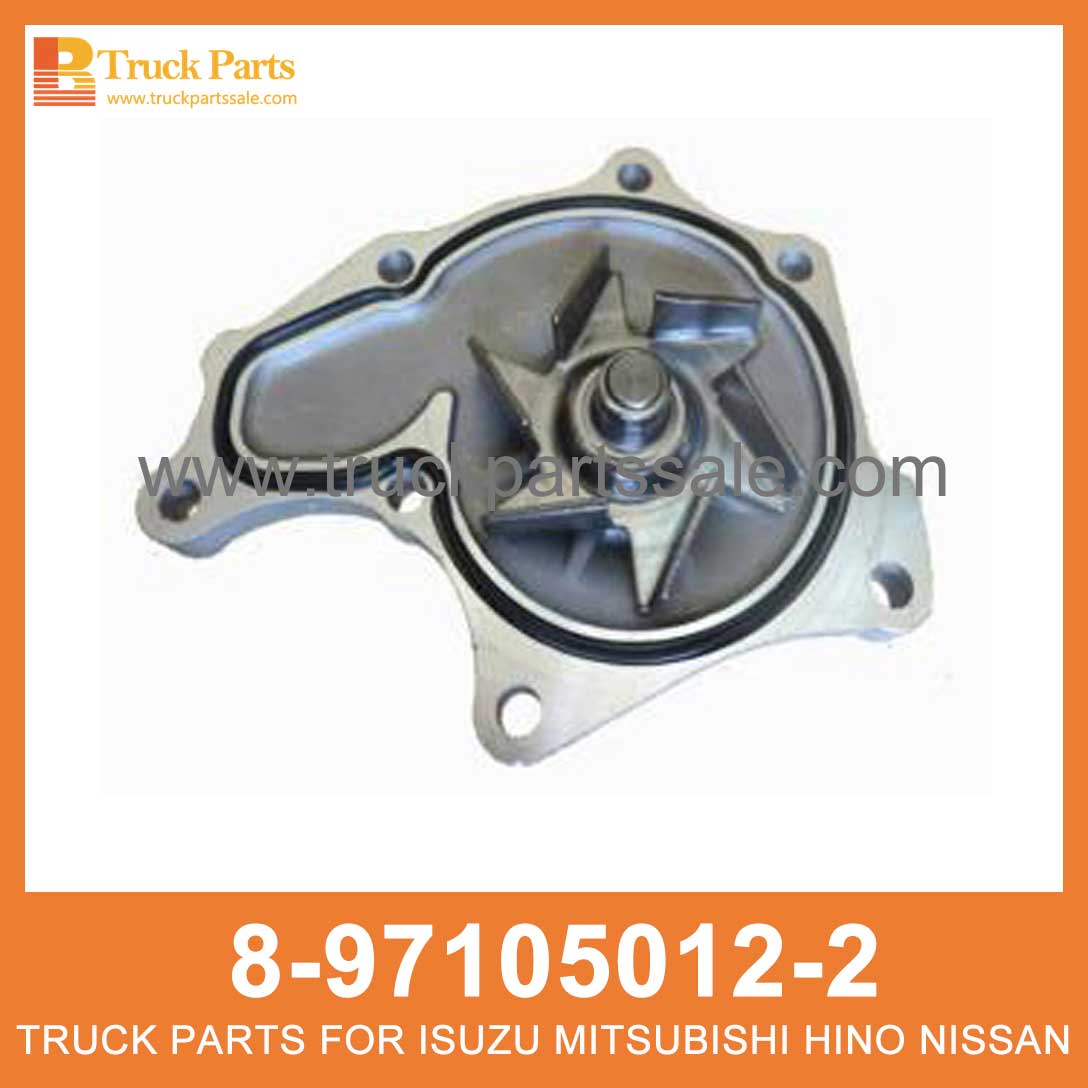 PUMP ASM WATER 8-97105012-2 8971050122 8-97105-012-2 for ISUZU NKR77 4JH1 Agua ASM de bombeo ASM