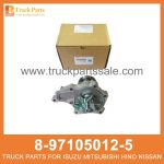 PUMP ASM WATER 8-97105012-5 5-87610088-0 8971050125 5876100880 8-97105-012-5 5-87610-088-0 for ISUZU 4JH1 4JB1 4JG1 Agua ASM de bombeo ASM