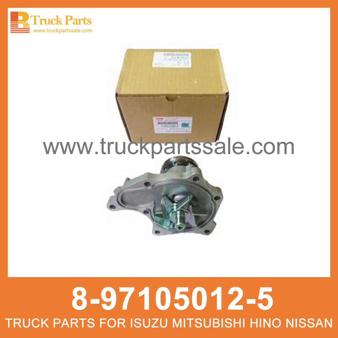 PUMP ASM WATER 8-97105012-5 5-87610088-0 8971050125 5876100880 8-97105-012-5 5-87610-088-0 for ISUZU 4JH1 4JB1 4JG1 Agua ASM de bombeo ASM