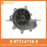 PUMP ASM WATER 8-97314118-0 5-87610093-0 8973141180 5876100930 8-97314-118-0 5-87610-093-0 for ISUZU 4HE1 Agua ASM de bombeo ASM