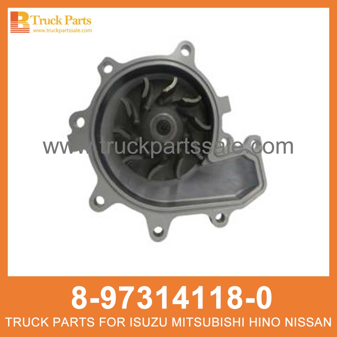 PUMP ASM WATER 8-97314118-0 5-87610093-0 8973141180 5876100930 8-97314-118-0 5-87610-093-0 for ISUZU 4HE1 Agua ASM de bombeo ASM