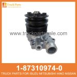 PUMP ASM WATER W GASKET 1-87310974-0 1873109740 1-87310-974-0 for ISUZU FVR34 6HK1T Bomba ASM Water W Junta ASM W