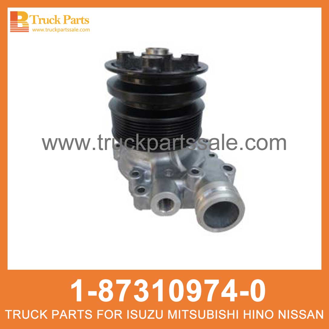 PUMP ASM WATER W GASKET 1-87310974-0 1873109740 1-87310-974-0 for ISUZU FVR34 6HK1T Bomba ASM Water W Junta ASM W