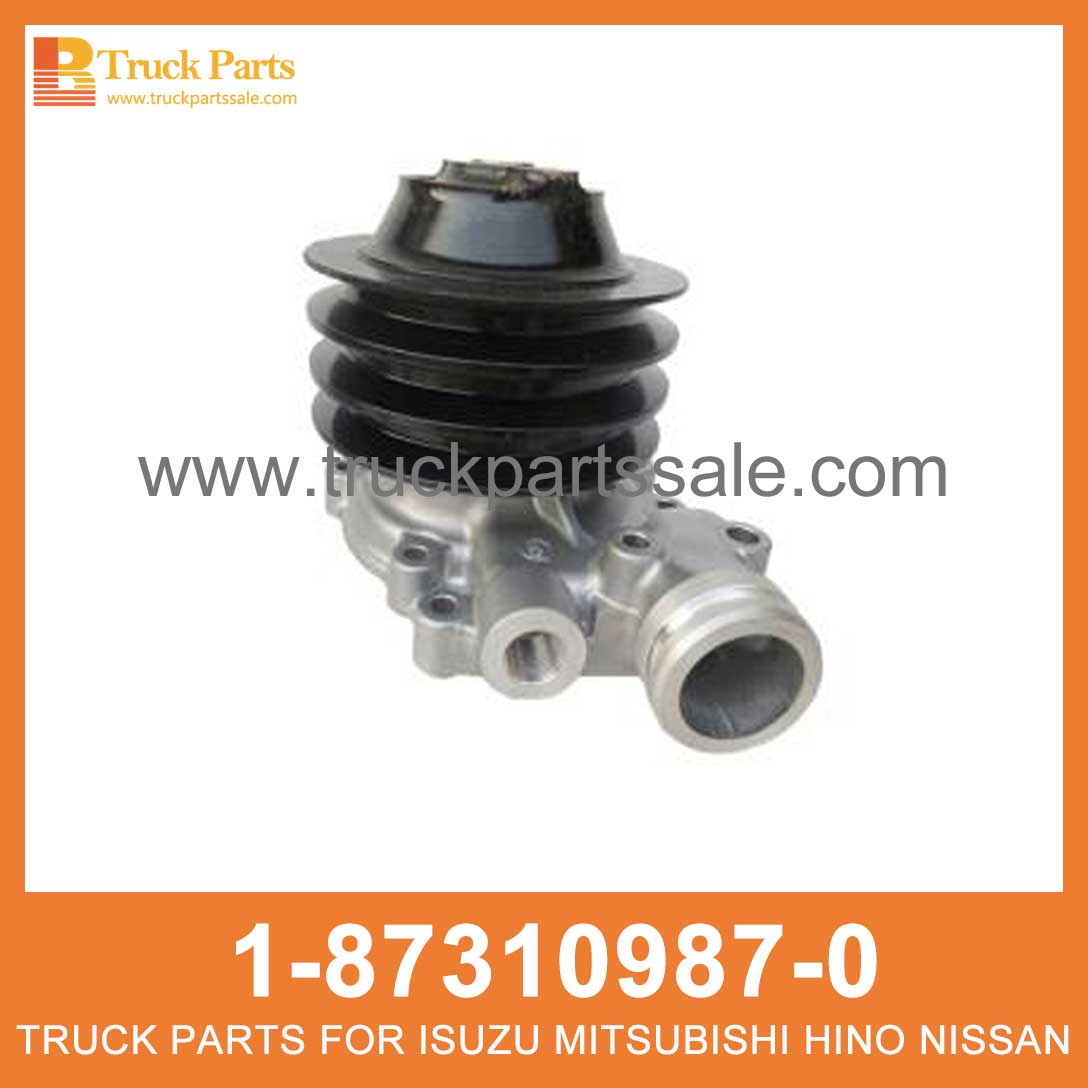 PUMP ASM WATER W GASKET 1-87310987-0 1873109870 1-87310-987-0 for ISUZU 6HK1 Bomba ASM Water W Junta ASM W