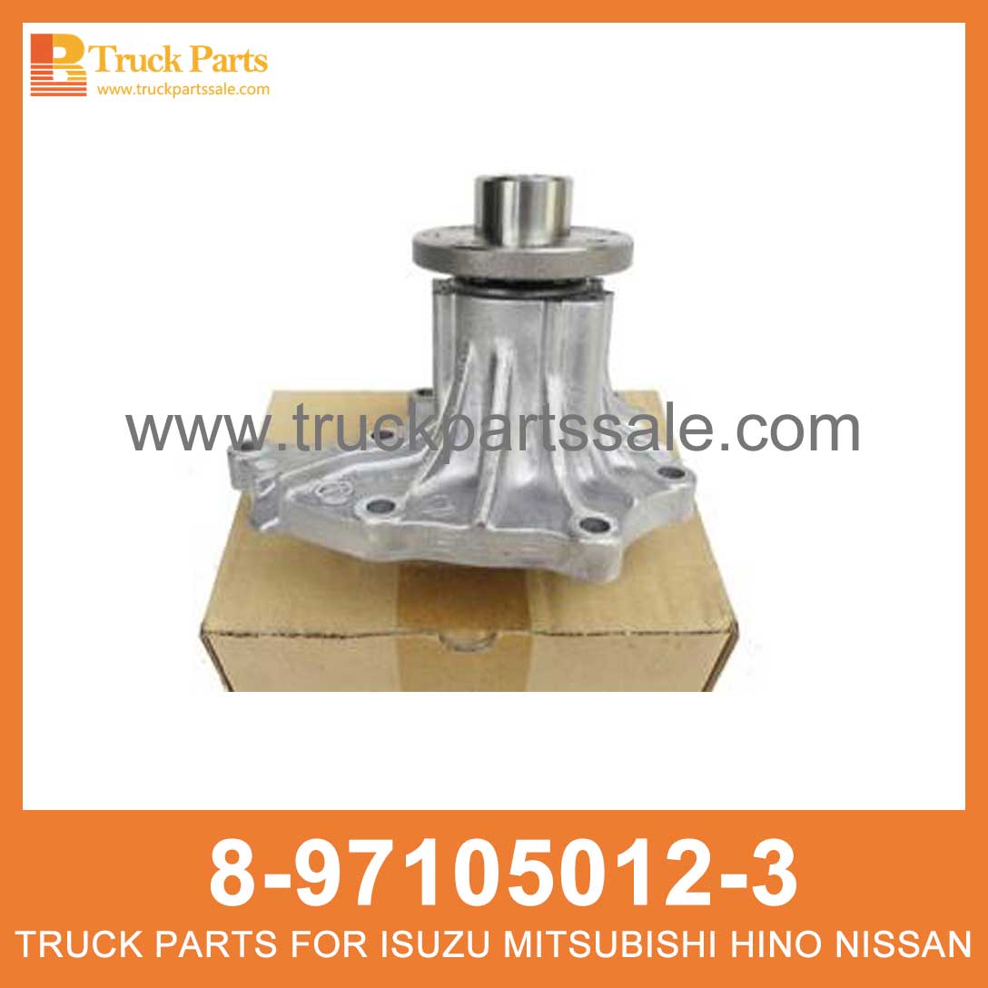 PUMP ASM WATER W GASKET 8-97105012-3 8971050123 8-97105-012-3 for ISUZU 4JH1 Bomba ASM Water W Junta ASM W