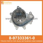 PUMP ASM WATER W GASKET 8-97333361-0 8973333610 8-97333-361-0 for ISUZU 4HK1 Bomba ASM Water W Junta ASM W