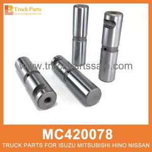 Pin Rear Spring without Collar MC420078 for Mitsubishi truck Pin de resorte trasero sin collar دبوس خلفي الربيع بدون ذوي الياقات