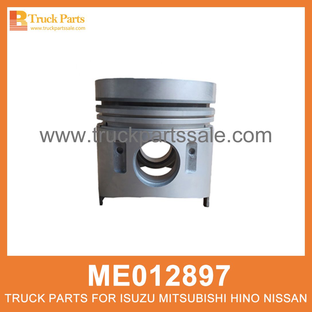 Piston Set 108mm bore set of 4 pcs ME012897 for Mitsubishi truck Set de pist??n