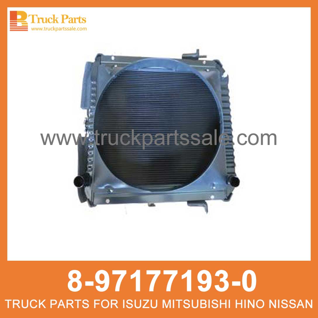 RADIATOR ASM 8-97177193-0 8-97371010-0 8971771930 8973710100 8-97177-193-0 8-97371-010-0 for ISUZU 4HF1 4HG1 Radiador ASM