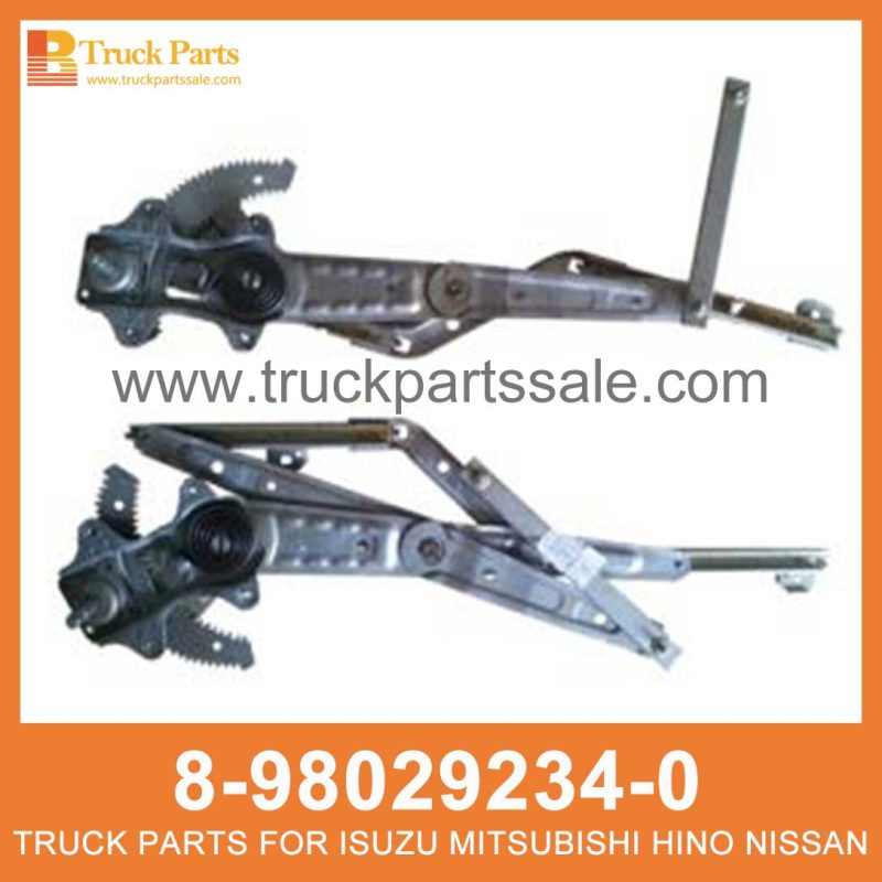 REGULATOR WINDOW 8-98029234-0 8-98029233-0 8980292340 8980292330 8-98029-234-0 8-98029-233-0 for ISUZU NQR NPR 700P Ventana reguladora