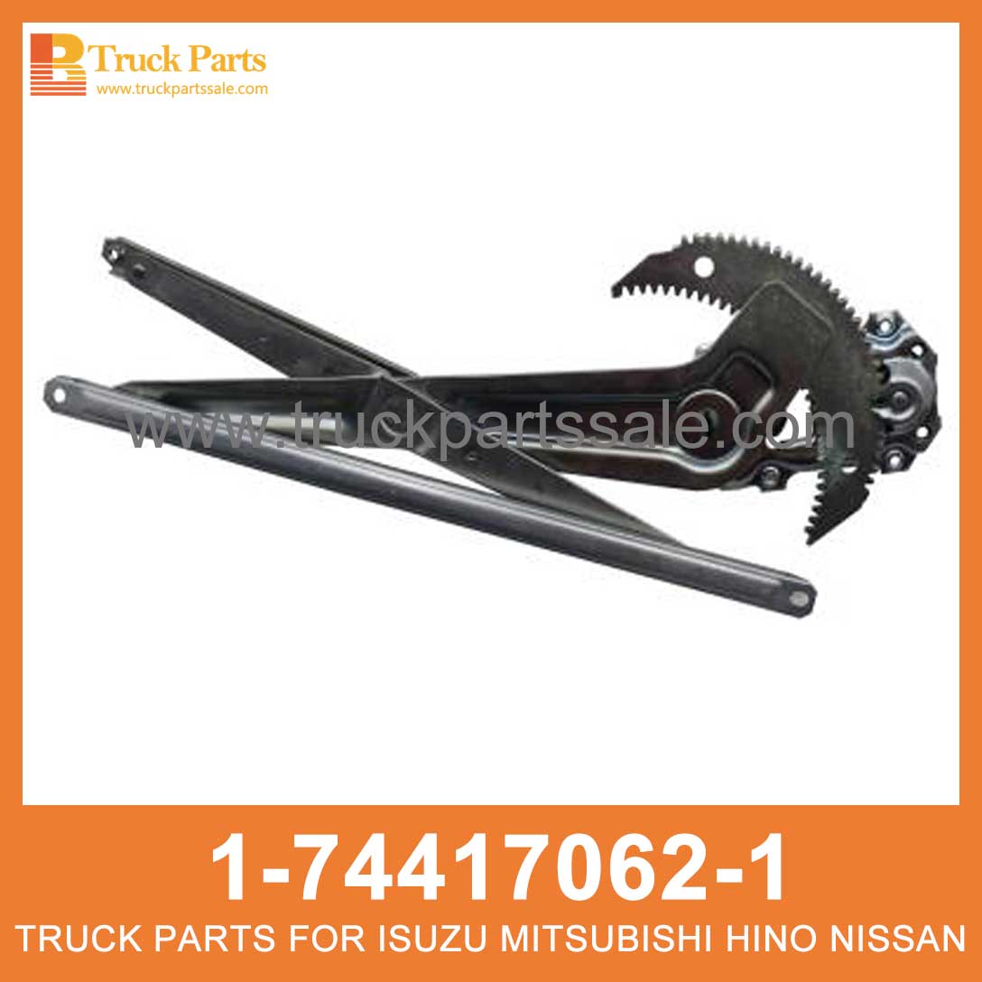 REGULATOR WINDOW FRT DOOR 1-74417062-1 1-74417063-1 1744170621 1744170631 1-74417-062-1 1-74417-063-1 for ISUZU FSR11 6BD1 Ventana reguladora puerta frt frt door