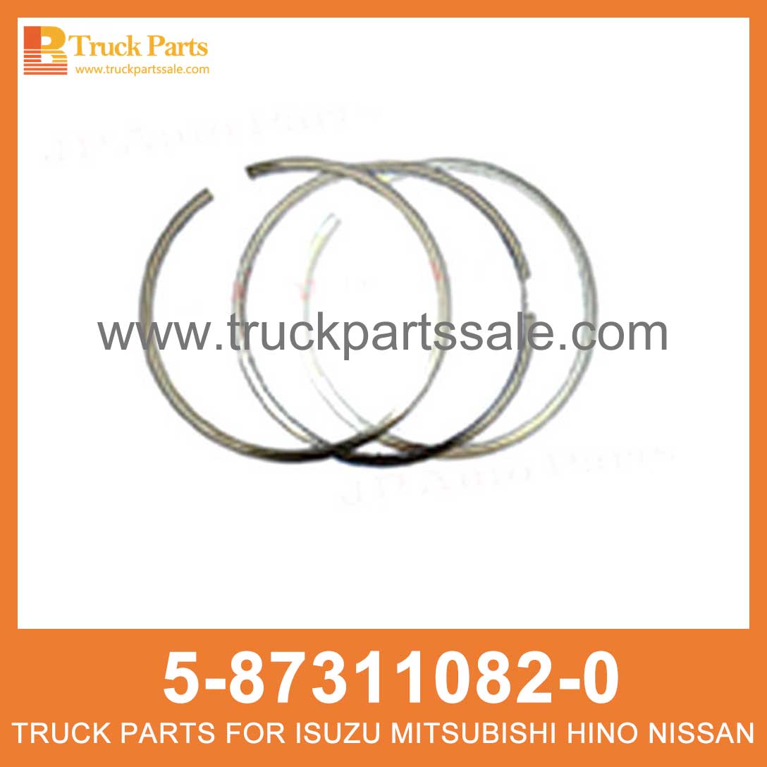 RING SET PISTON 5-87311082-0 8-94247867-1 5873110820 8942478671 5-87311-082-0 8-94247-867-1 for ISUZU NKR55 4JB1 Pist??n de colocaci??n de anillos
