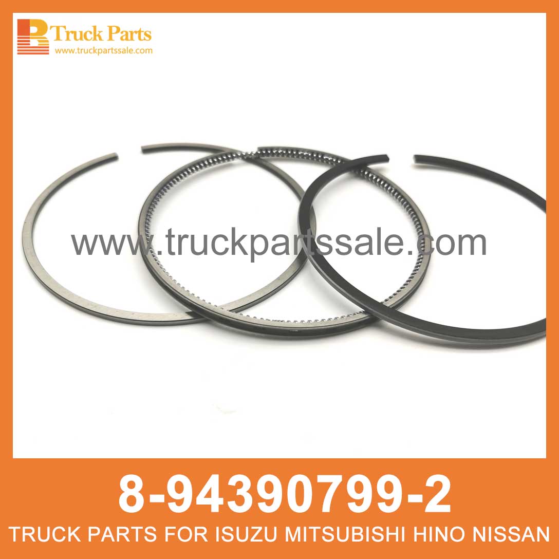 RING SET PISTON 8-94390799-2 8943907992 8-94390-799-2 for ISUZU FRR33 6HH1 Pist??n de colocaci??n de anillos