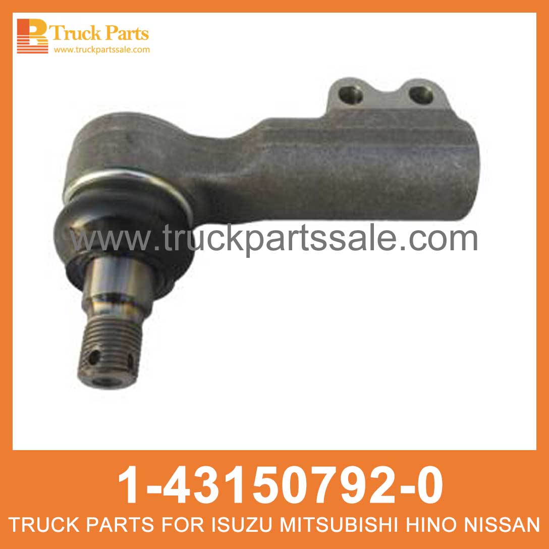 ROD END TIE ROD 1-43150792-0 1-43150793-0 1431507920 1431507930 1-43150-792-0 1-43150-793-0 for ISUZU FVR33 6HH1 Varilla de enlace de extremo end end end
