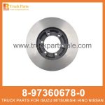 ROTOR DISC BRK FRT 8-97360678-0 8973606780 8-97360-678-0 for ISUZU D-MAX Disco de rotor brk frt BRK FRT