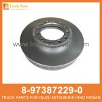 ROTOR DISC BRK FRT 8-97387229-0 8973872290 8-97387-229-0 for ISUZU 4HG1T 4HE1T Disco de rotor brk frt BRK FRT