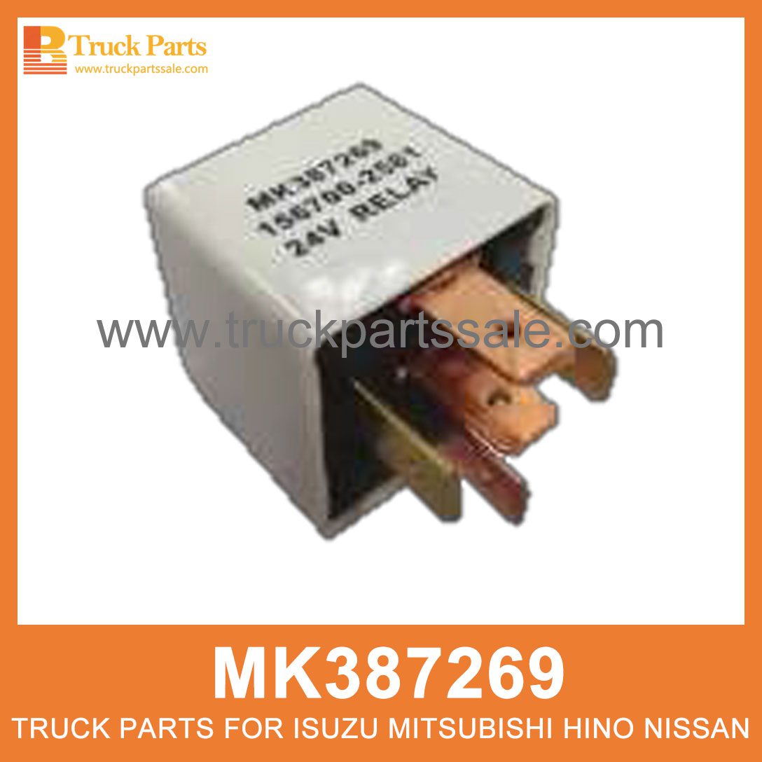 Relay Wiper Motor 5 Pin 24V MK387269 for Mitsubishi truck Motor de limpiaparabrisas