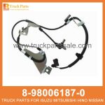 SENSOR SPD FRT WHEEL ABS 8-98006187-0 8-98219394-0 8980061870 8982193940 8-98006-187-0 8-98219-394-0 for ISUZU NPR NQR NNR Sensor spd frt rueda abdominales SPD FRT ABS