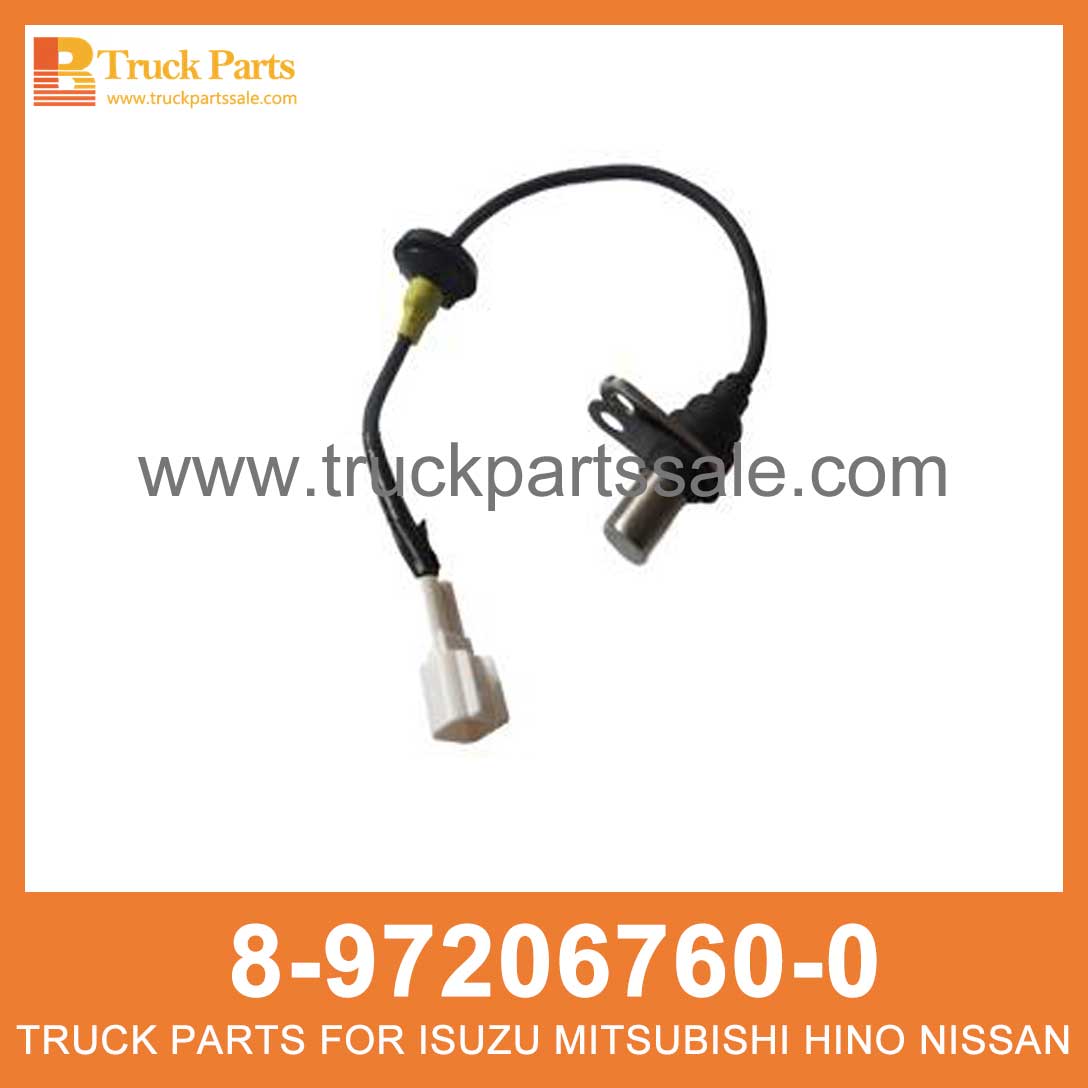 SENSOR SPEED 8-97206760-0 8972067600 8-97206-760-0 for ISUZU NPR NPR 4HK1 Velocidad del sensor