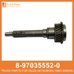 SHAFT TOP GEAR TRANS 8-97035552-0 8970355520 8-97035-552-0 for ISUZU 4BE1 4HF1 MSA5G ESHAFT TOP GAME TRANS