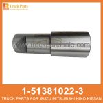SHAFT TRUNNION RR SUSP 1-51381022-3 1-51381025-0 1513810223 1513810250 1-51381-022-3 1-51381-025-0 for ISUZU CYZ51K 6WF1 CXZ81K 10PE1 Eje trunnion rr sospeche Trunnion RR.