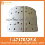 SHOE BRK RR 1-47170325-0 1471703250 1-47170-325-0 for ISUZU FVR34 CYZ51K Zapato brk rr BRK RR