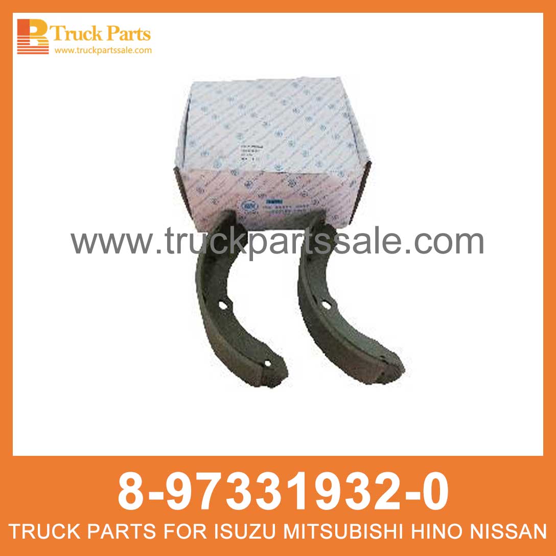SHOE KIT BRAKE RR 8-97331932-0 8973319320 8-97331-932-0 for ISUZU NHR85 4JJ1 Freno de kit de zapatos
