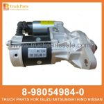 STARTER ASM 8-98054984-0 8-98222018-0 8980549840 8982220180 8-98054-984-0 8-98222-018-0 for ISUZU 4HG1 4HF1 4HK1 Entrante ASM