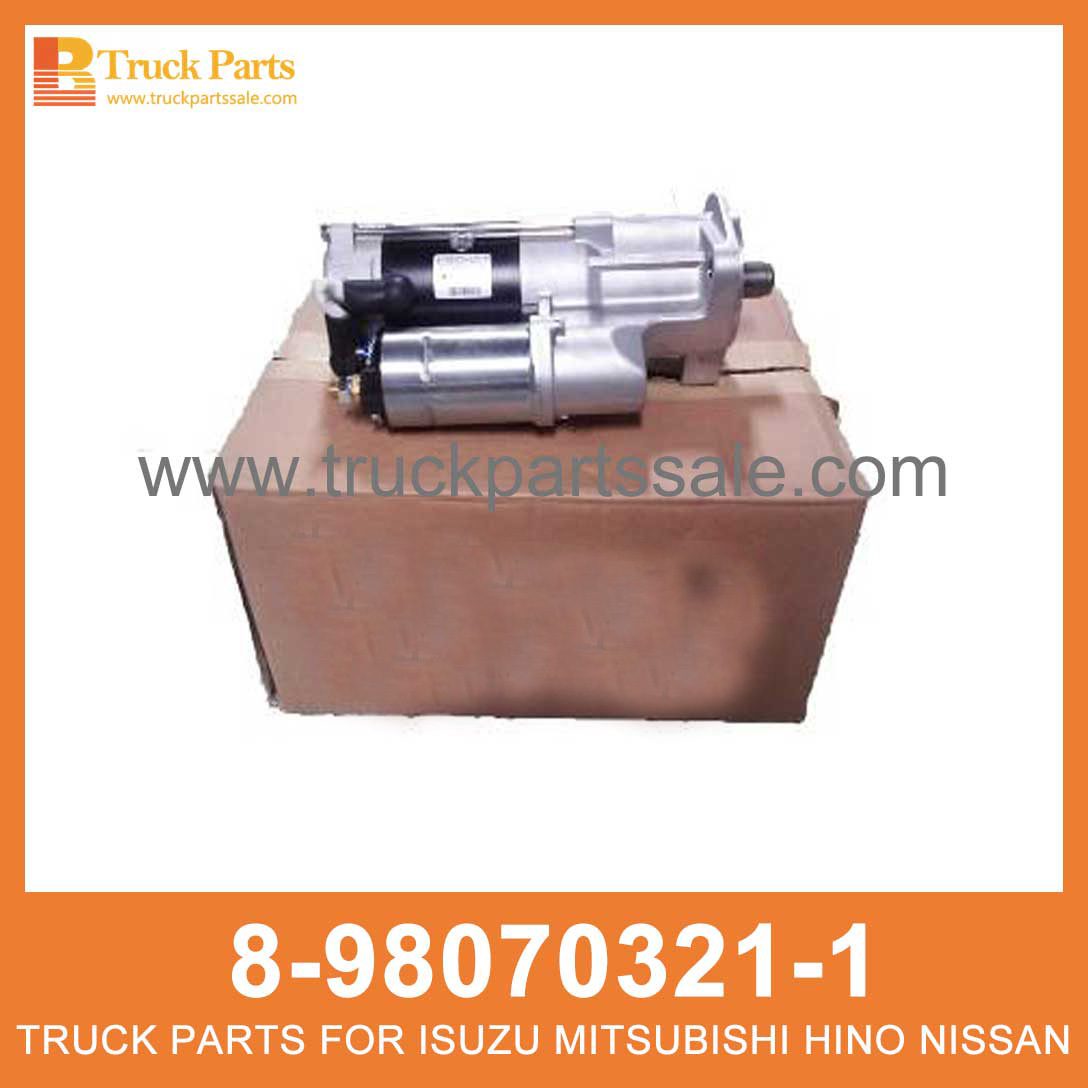 STARTER ASM 8-98070321-1 8980703211 8-98070-321-1 for ISUZU 4HK1T Entrante ASM
