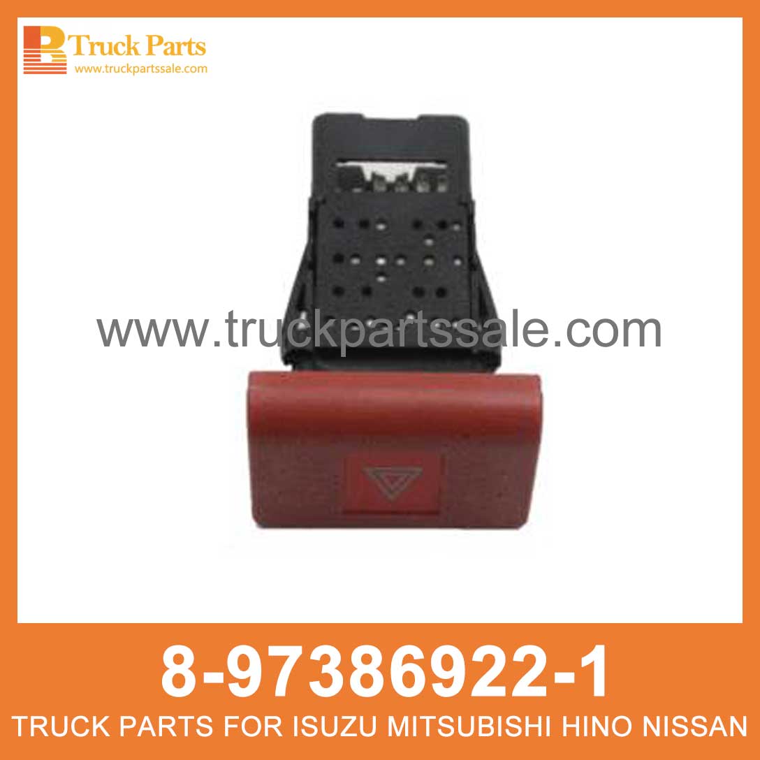 SWITCH HAZARD 8-97386922-1 8973869221 8-97386-922-1 for ISUZU VC46 FVR34 6HK1 Peligro para cambiar