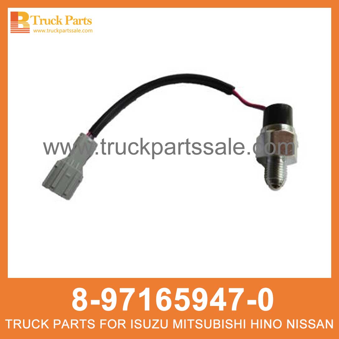 SWITCH REV LAMP 8-97165947-0 8971659470 8-97165-947-0 for ISUZU NPR NPR 4HK1 Cambiar la l??mpara de revisi??n