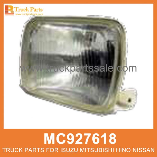 Sealed Beam Square Head Lamp using P45 Bulb MC927618 MC927617 MC927615 MC927620 for Mitsubishi truck