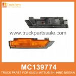 Side Lamp Left MC139774 214-1407L for Mitsubishi truck L??mpara lateral izquierda
